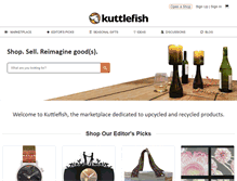 Tablet Screenshot of kuttlefish.com